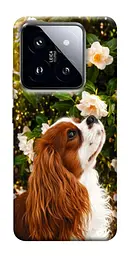 TPU чохол Demsky Flower spaniel для Xiaomi 14 Pro