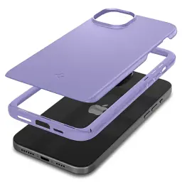 Чохол Spigen Thin Fit Iris Purple для iPhone 15 (ACS06780) - мініатюра 6