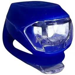 Ліхтар блимавка комплект Good Bike Silicon LED в силіконовому корпусі 2 шт. сині (92325Blue-IS) - мініатюра 2