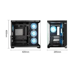 Корпус для ПК PcCooler C3 T700 ARGB BK - миниатюра 7