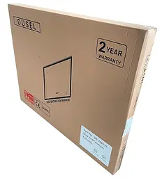 Дзеркало Dusel DE-M3031 75x120 см, Білий - мініатюра 5