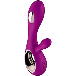 Вібратор-кролик Lelo Soraya Wave Deep Rose манливі рухи стовбура - мініатюра 2