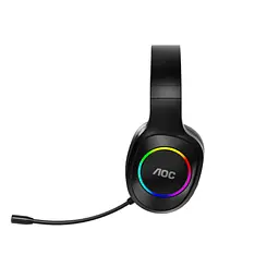 Навушники AOC ACG2502BK RGB Black (ACG2502BK/00) - мініатюра 2
