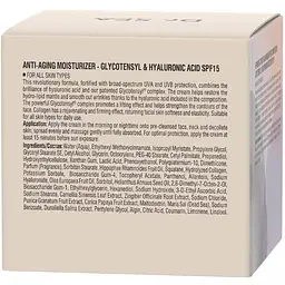 Зволожувальний Anti-Aging крем для обличчя Dr. Sea з комплексом Glycotensyl і гіалуронаном SPF15, 50 мл (20714) - мініатюра 4