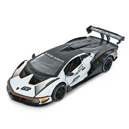 Дитяча інерційна машинка AP-2036(White) двері відчиняються, світло та звук, 1:24, 23 см