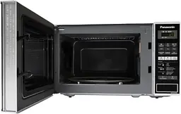 Мікрохвильова піч, 20л, 800Вт, гриль, дисплей, нерж Panasonic kuh0015115 - мініатюра 3