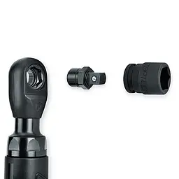 Тріскачка пневматична 1/4"/ 3/8"/ 1/4"HEX 54 N/m 400 об/хв mini TOPTUL GDAE0402 - мініатюра 3