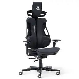 Геймерське крісло Mealux Cyberlux V10 Black (GM-V10 PB) - мініатюра 2
