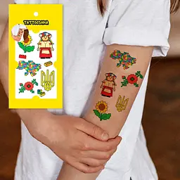 Тату тимчасове Міні конструктор Tattooshka L-59 Різнокольоровий shop (4825800010150) - мініатюра 4