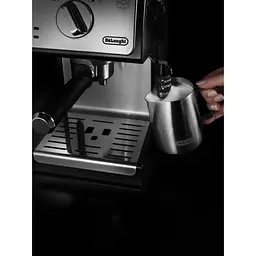 Кавоварка DeLonghi ECP 35.31 BK Steel еспресо з трубкою-капучинатором 15 бар - мініатюра 6