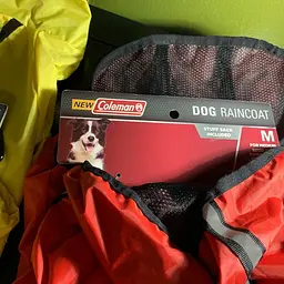 Дощовик для собак Coleman Dog Raincoat - мініатюра 3