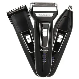 Чоловічий тример бритва Gemei GM-573 3 в 1 - мініатюра 2