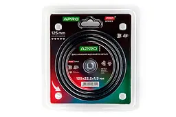 Диск відрізний алмазний APRO по металу 125 x 1.3мм PRO - мініатюра 2