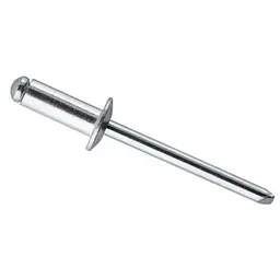Витяжні заклепки з плоскою головкою Intertool 4.8 х 12.0 мм (в упаковці 50 шт.)