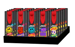 Запальничка кишенькова багаторазова JIGA JLT-037 "Smile JET" - мініатюра 2