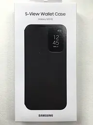 Оригінальний чохол книжка для Samsung Galaxy S23 FE Smart View Wallet Case Black EF-ZS711CBEGWW SM-S711 - мініатюра 2