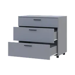 Комод Doros Торн Сірий 3Ш 90х51.6х80 (41510159)