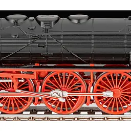 Збірна модель Revell Експрес локомотив BR02 з тендером 2'2 T30 масштаб 1:87, 159 деталей (RVL-02171) - мініатюра 7