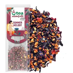 Чай Tea Moments Assorted Fuit Tea 114 г 5 смаків по 10 кадді-пакетів - мініатюра 5