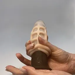 Міні-мастурбатор Alive Anal Experience, 8.5х5 см (фіолетовий) - мініатюра 4