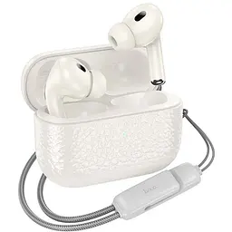 Навушники бездротові Hoco EQ9 Plus Duke true wireless ANC Noise Червоний BT headset білий