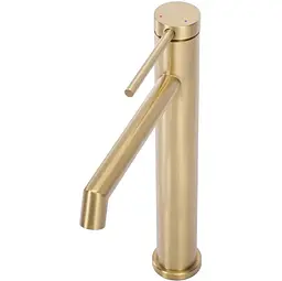 Змішувач для умивальника Rea Foss brushed gold високий REA-B5319, Золотий - мініатюра 3