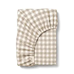 Простирадло на резинці 180х200х30 BEIGE CHECK COSAS (4822052424506)