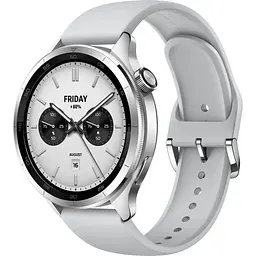 Смарт-годинник Xiaomi Watch S4 Silver (BHR9197GL) (Global Version) - мініатюра 2