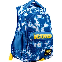 Рюкзак Yes T-133 Icons, синій (559471) - мініатюра 2