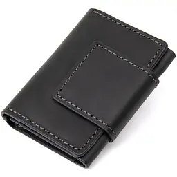 Шкіряна візитниця GRANDE PELLE 7х10х1,5 см acs0018791