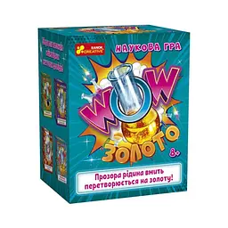 Набір для експериментів Ranok Creative WOW ефект 10,8х8,7х13,7 см від 8 років Бірюзовий (IE-175-E-82)