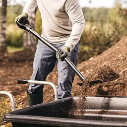 Лопата совкова Fiskars Ergonomic Pro (1066711) - мініатюра 7