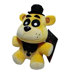 М'яка іграшка П'ять ночей з Фредді Golden Freddy Золотий Фредді 18 см FNAF48-8 - мініатюра 2