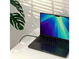 Кабель USB Type-C Belkin Boost Up Charge Pro Braided USB-C to USB-C 240W 2m Black (CAB025HQ2MBK) - мініатюра 3