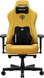 Ігрове крісло Anda Seat Kaiser 3E XL Bright Yellow Fabric (AD23YC-XL-09-Y-CF-Y01) - мініатюра 2