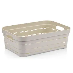 Кошик Idea Home Pyramid без кришки 8.2 л 36x24x12 см бежевий (00615 Bej)