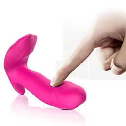 Вібратор у трусики Foxshow Silicone Panty 12 см (рожевий) - мініатюра 11