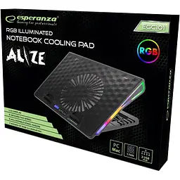 Підставка для ноутбука Esperanza Alize RGB (EGC101) [114168] - мініатюра 4