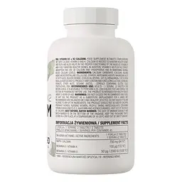 Вітаміни та мінерали OstroVit Vitamin D3 + K2 + Calcium 90 таблеток - мініатюра 3