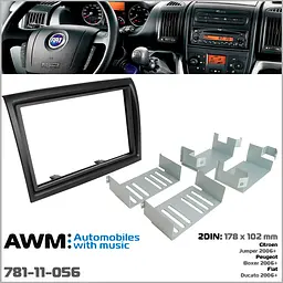 Перехідна рамка Citroen Jumper, Peugeot Boxer, Fiat Ducato AWM 781-11-056 - мініатюра 5