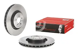 Диск тормозной передний вентилируемый Subaru Impreza 99-09г Brembo ( 09.7812.11 ) - миниатюра 2