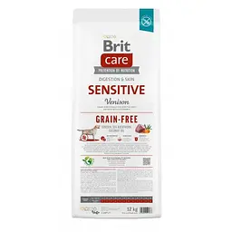 Сухий корм Brit Care Dog Grain-free Sensitive для собак з чутливим травленням, беззерновий з олениною, 12 кг - мініатюра 5