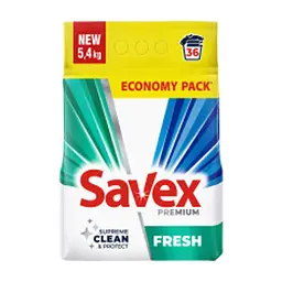 Пральний порошок Savex Premium Fresh 5.4 кг (3800024047954)