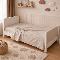 Дитяча постільна білизна MIRSON LITTLE KIDS фланель Cappuchino 110х160см (2200012799888) - мініатюра 8