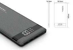 Зовнішній акумулятор Power Bank Pineng PN-962 20000mAh (Чорний) - мініатюра 2