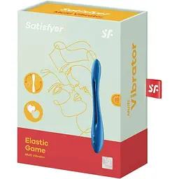 Універсальний гнучкий вібратор для пар Satisfyer Elastic Game Dark Blue - мініатюра 8