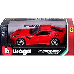 Автомодель Bburago Ferrari F12tdf 1:24 Red (18-26021) [119108] - мініатюра 6