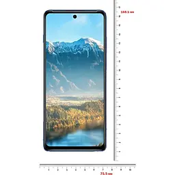 Захисне скло BeCover для Motorola Moto G200 Black (707242) - мініатюра 2