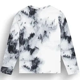 Реглан чоловічий Picture Organic Lhotse Printed Man L Чорний-Білий - мініатюра 3