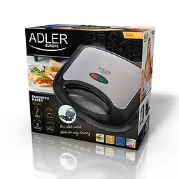 Сендвічниця Adler AD 3015 - мініатюра 6